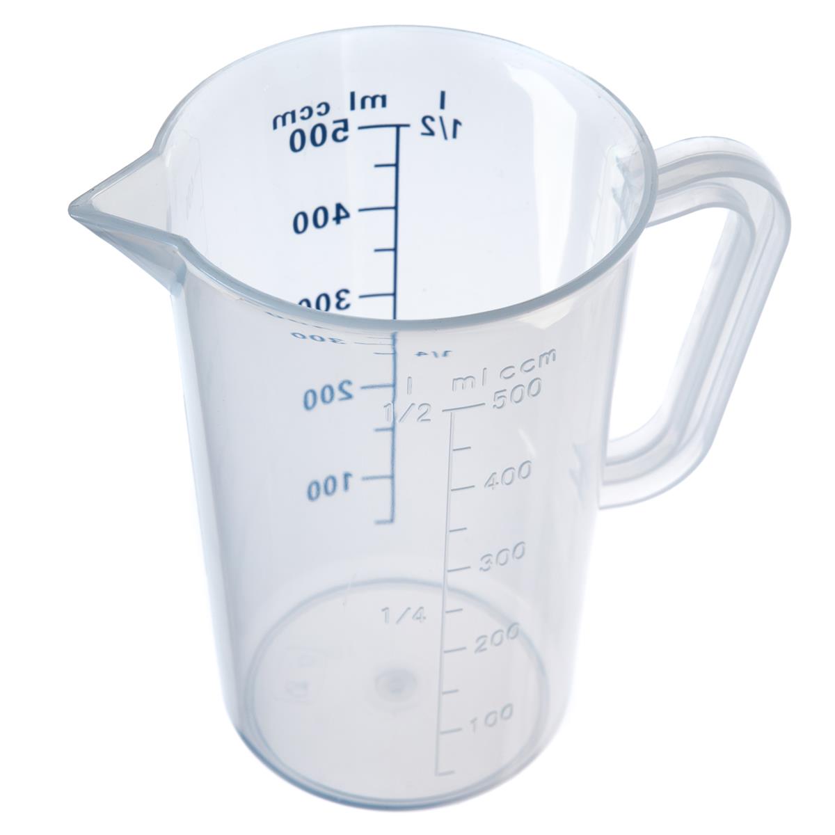 Messbecher Rückseite