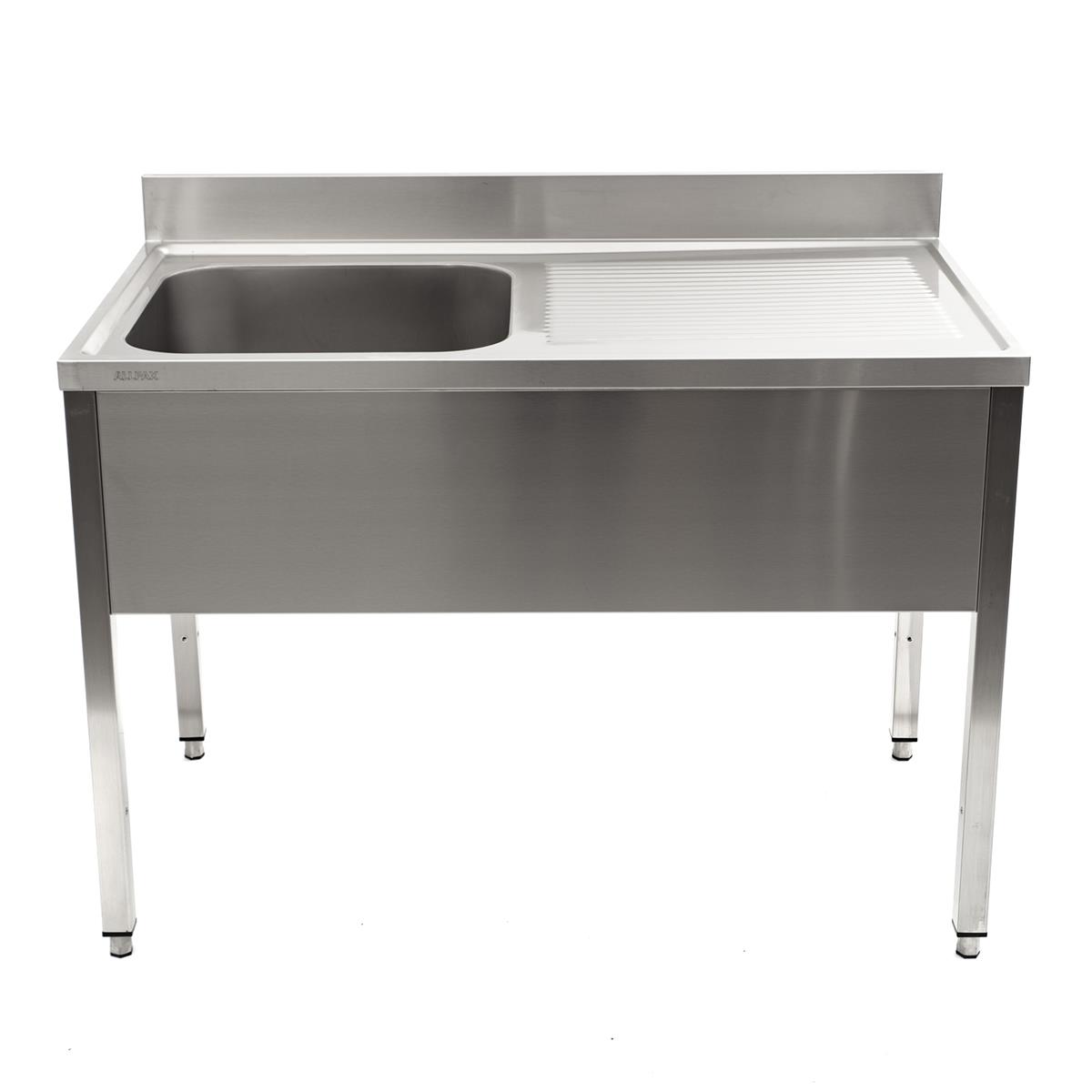 Spültisch, XL Becken links