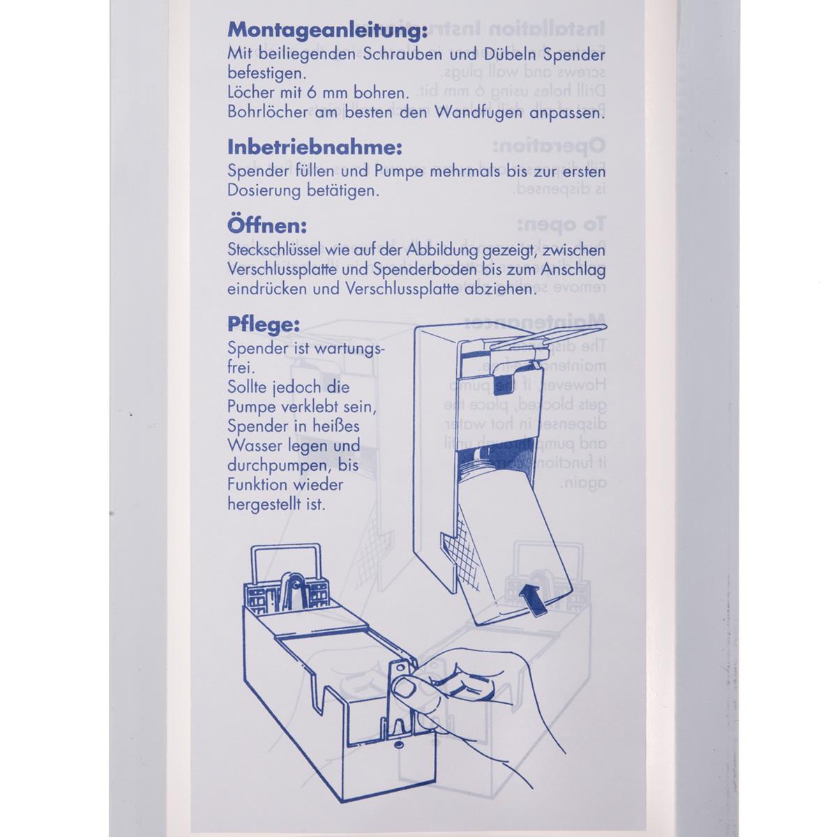 Dosierspender Anleitung
