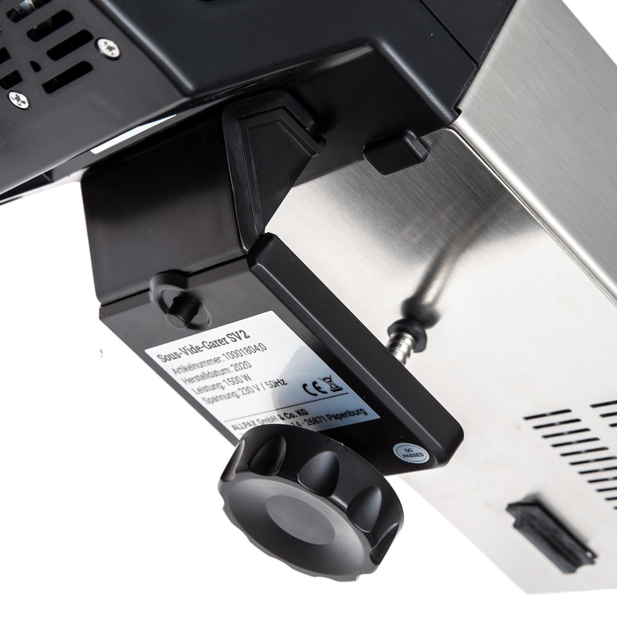 Sous Vide Garer Rückseite