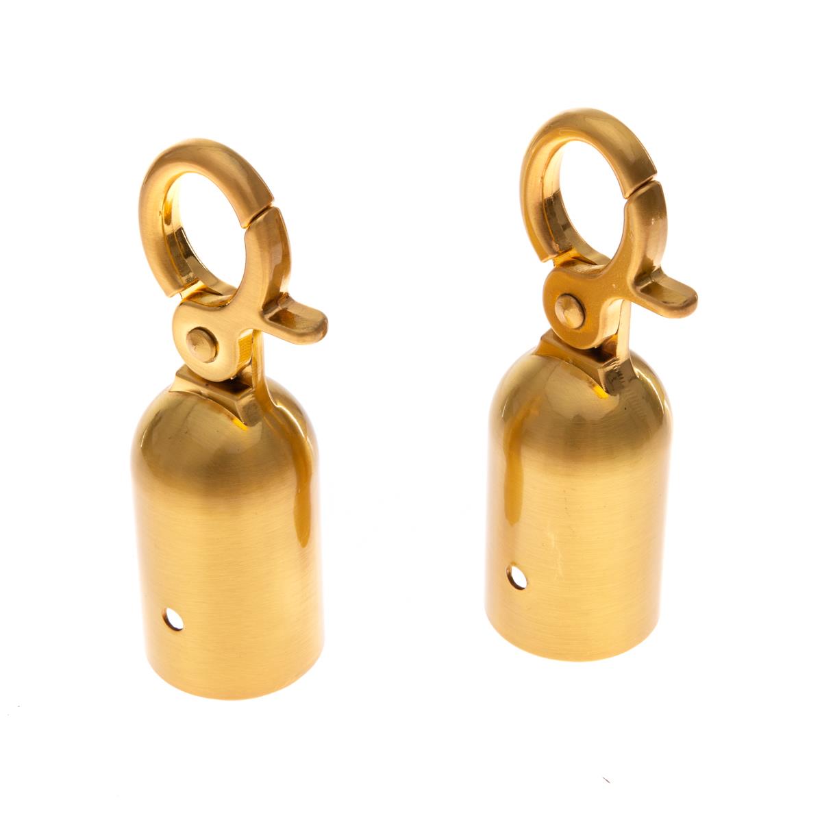 STOPPO Haken für Kordeln, goldene Optik