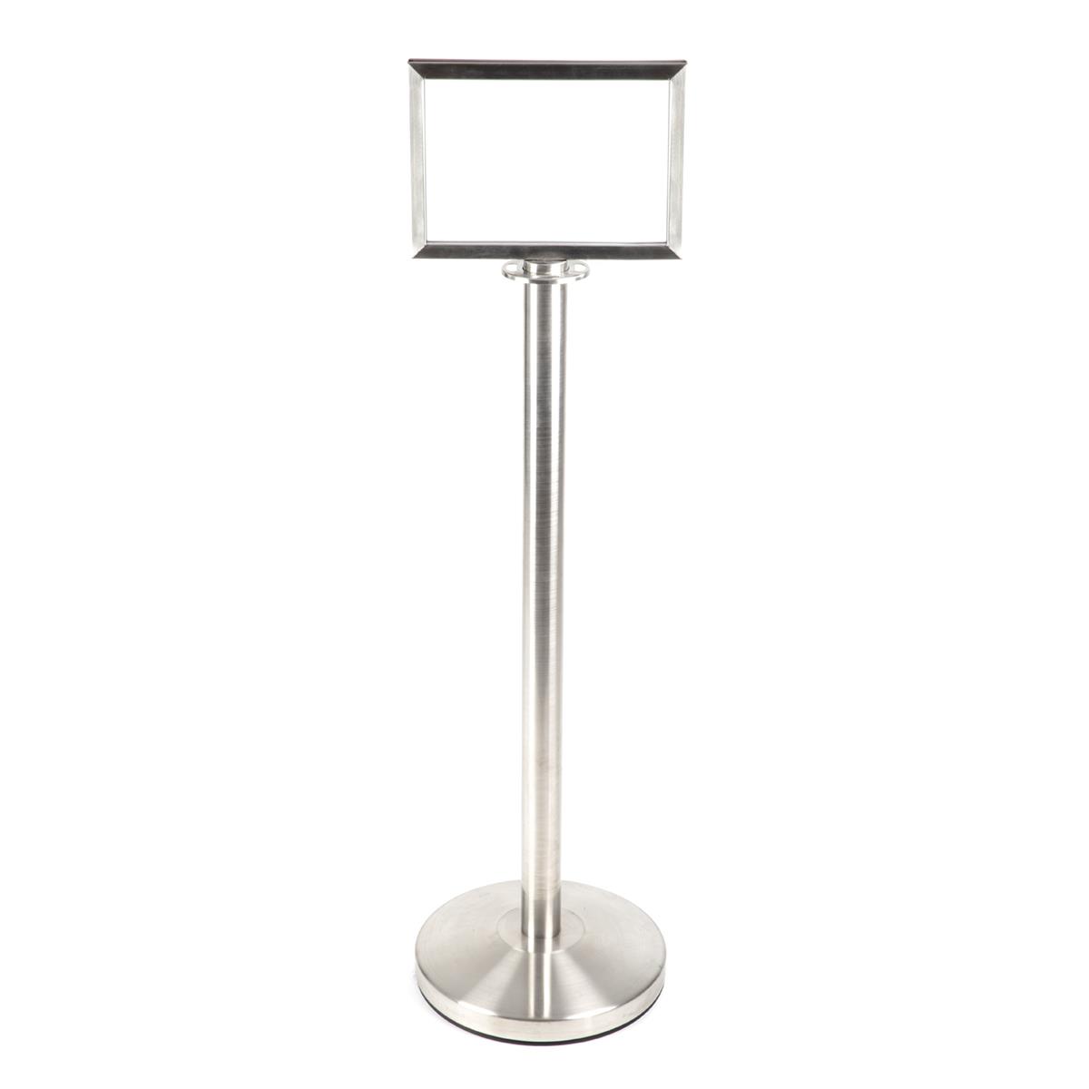 STOPPO Info-Tafel, quer, für Pfosten mit Kordeln