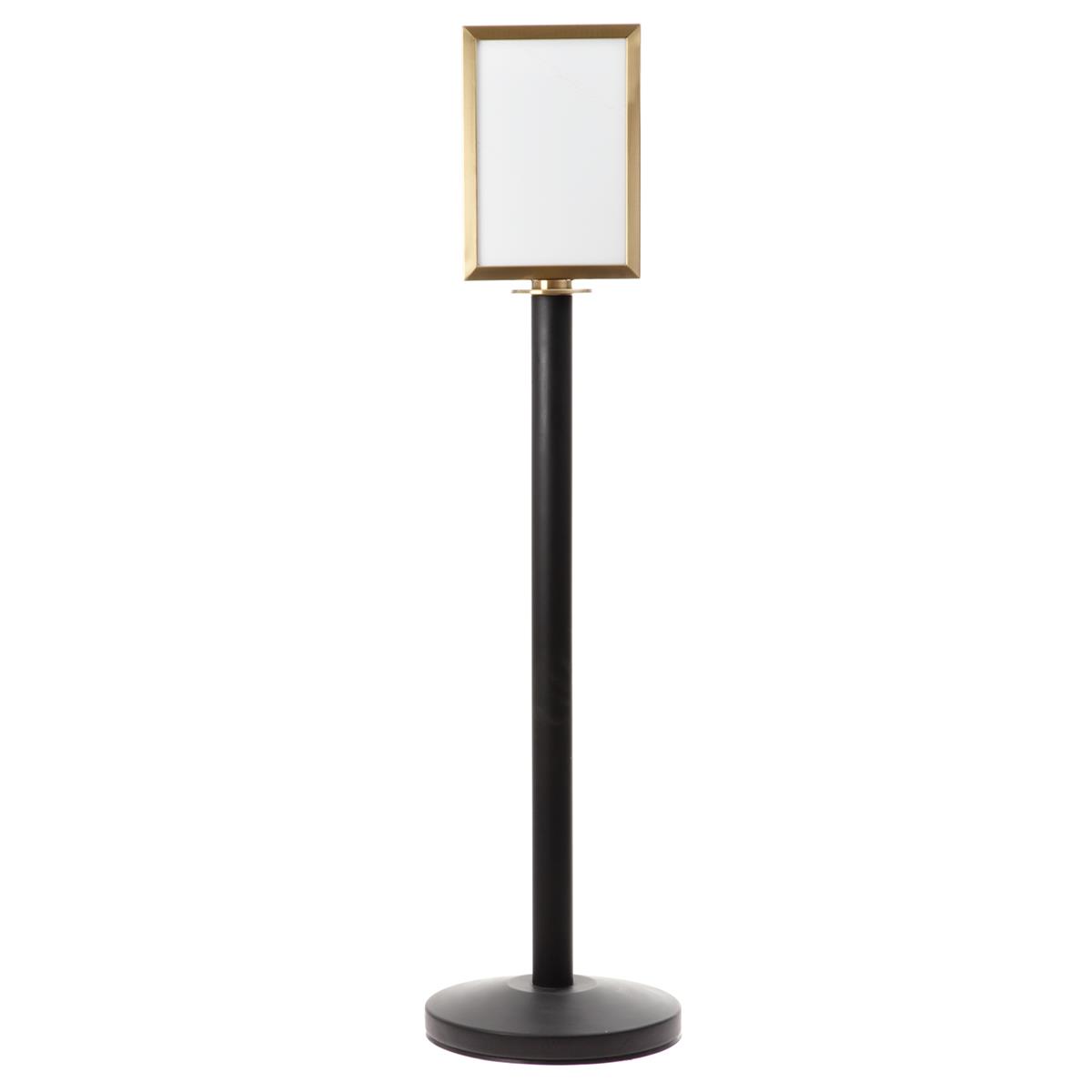 STOPPO Info-Tafel, hoch, für Pfosten mit Kordeln