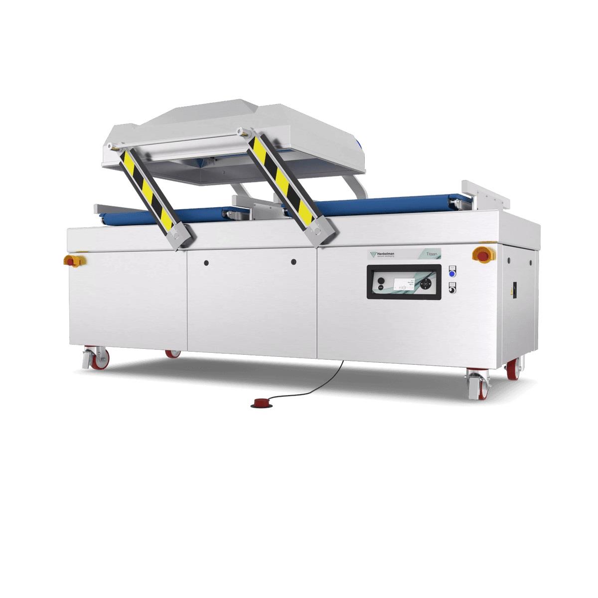 Titaan Doppelkammermaschine mit Automatikdeckel, 300 m³/h