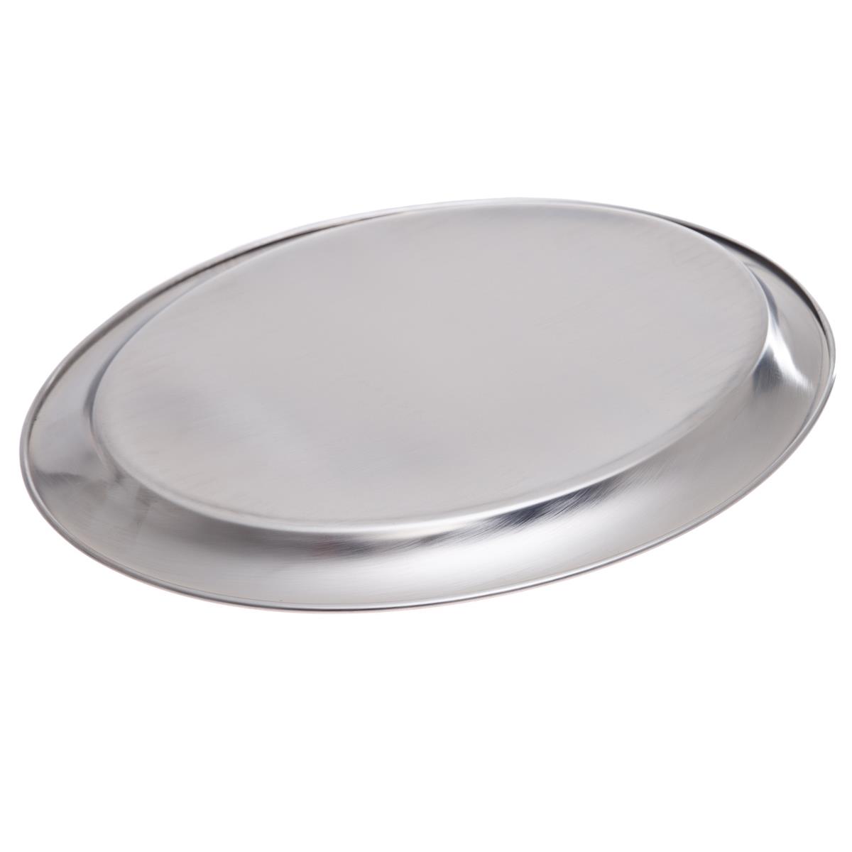 Serviertablett oval Unterseite
