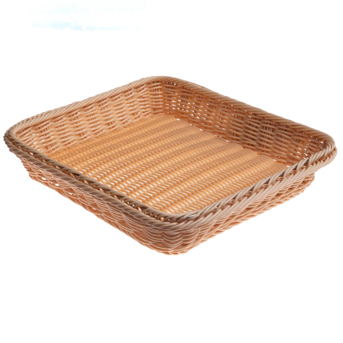 Buffetkorb-GN System, beige 6,5 cm hoch, 6 Größen