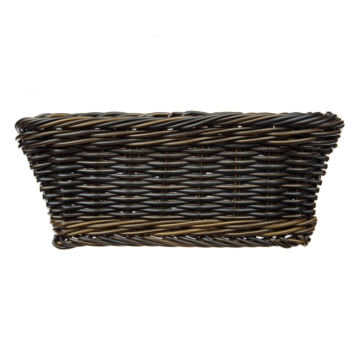 GN Korb -PROFI LINE-, schwarz/braun 10 cm hoch, 6 Größen