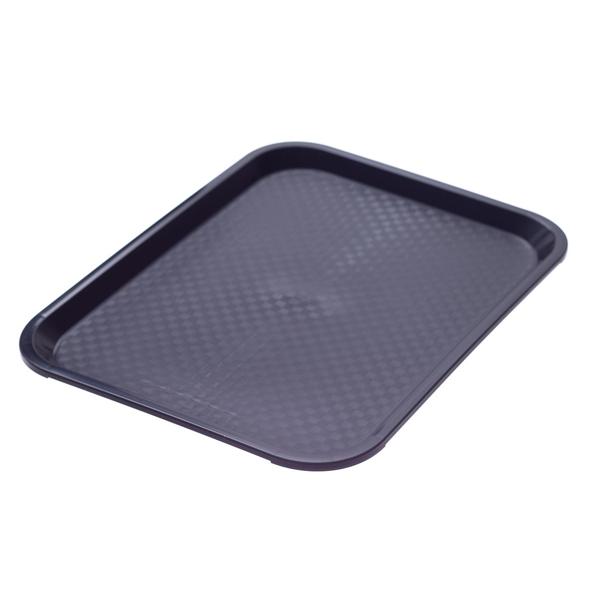 Fastfood-Tablett seitlich