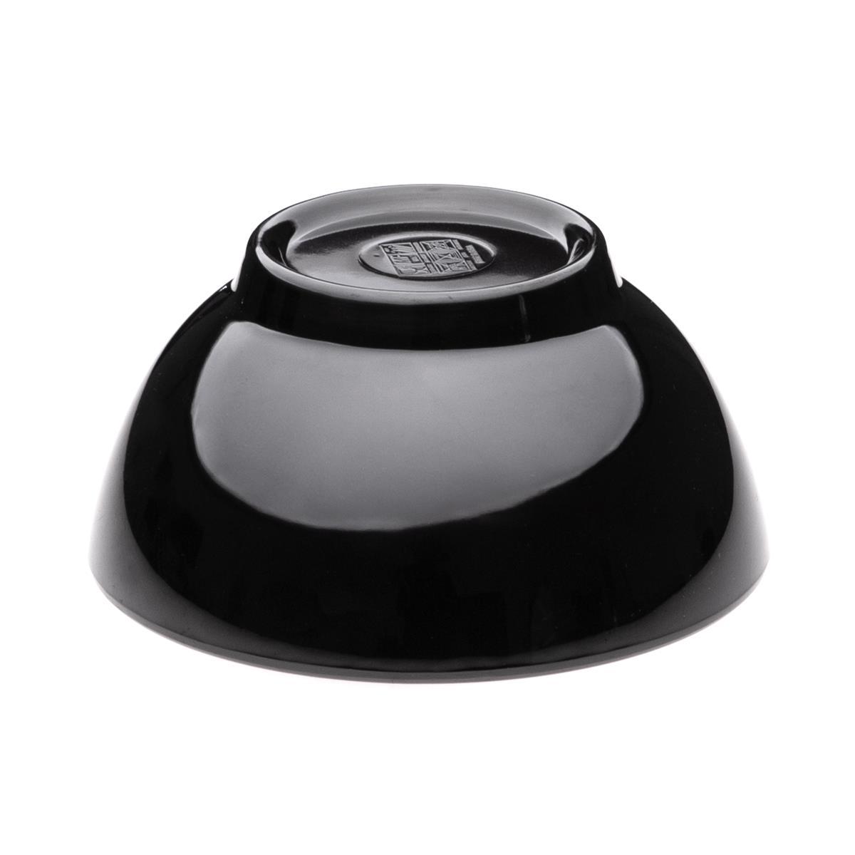 Schale -PURE- rund, schwarz