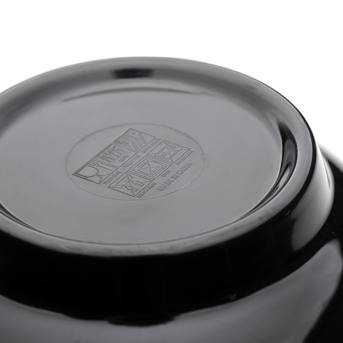 Schale -PURE- rund, schwarz