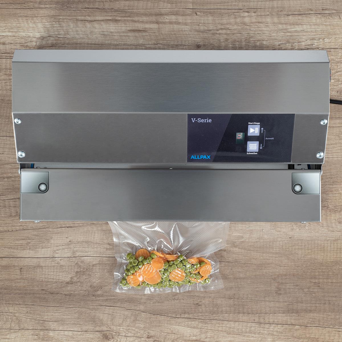 Vakuumiergerät V 40 Vakuumiervorgang