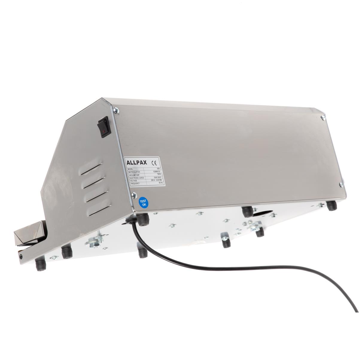 Verpackungsmaschine V 50 Unterseite
