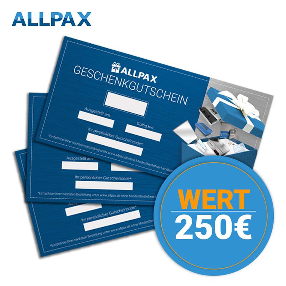 Gutschein 250 €