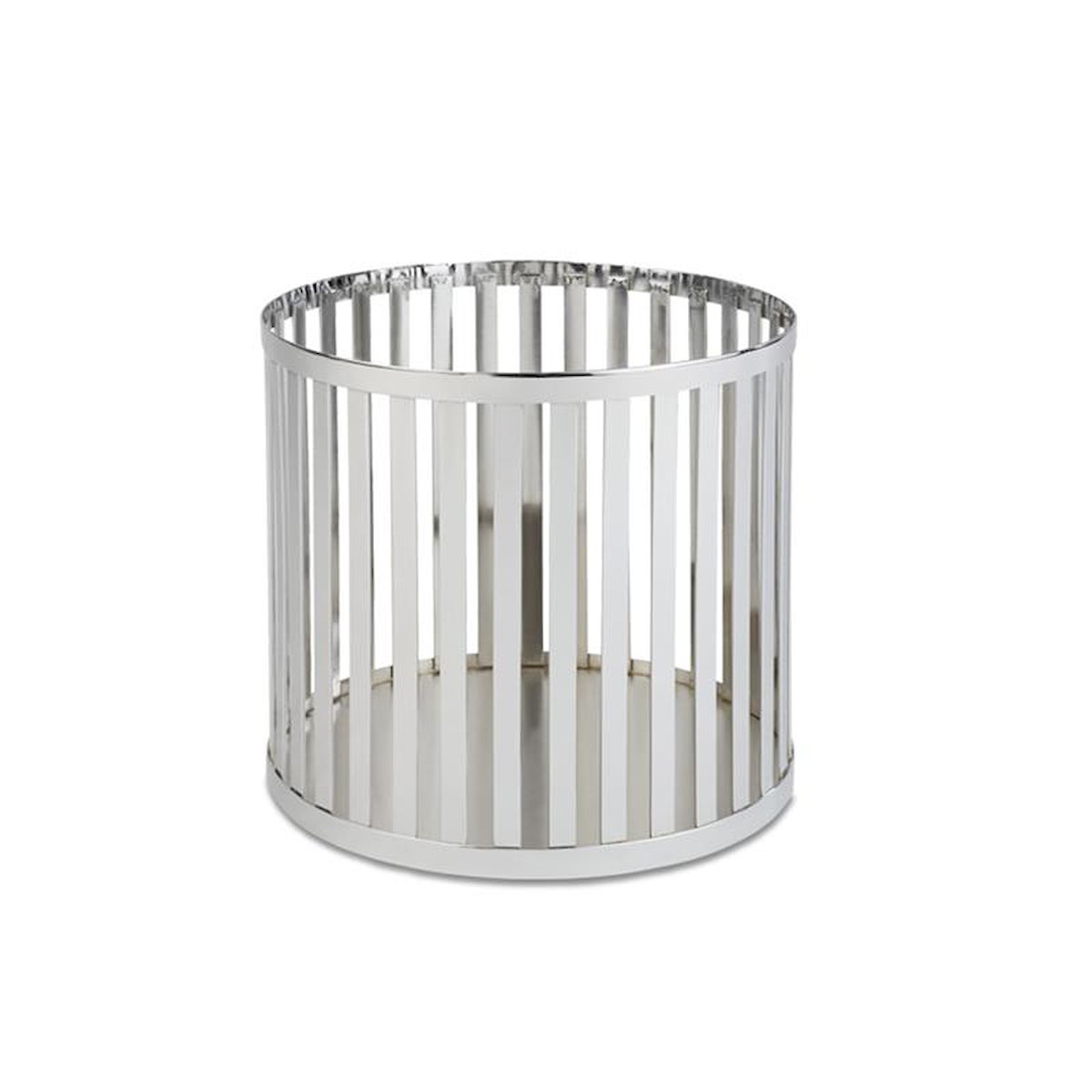 Korb/Ständer aus Metall, chrome