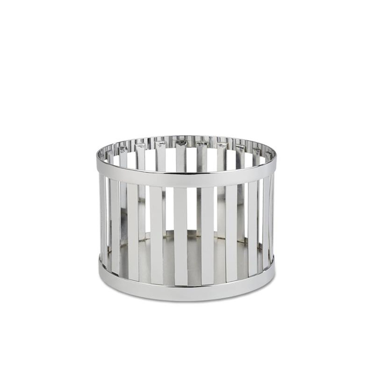 Korb/Ständer aus Metall, chrome