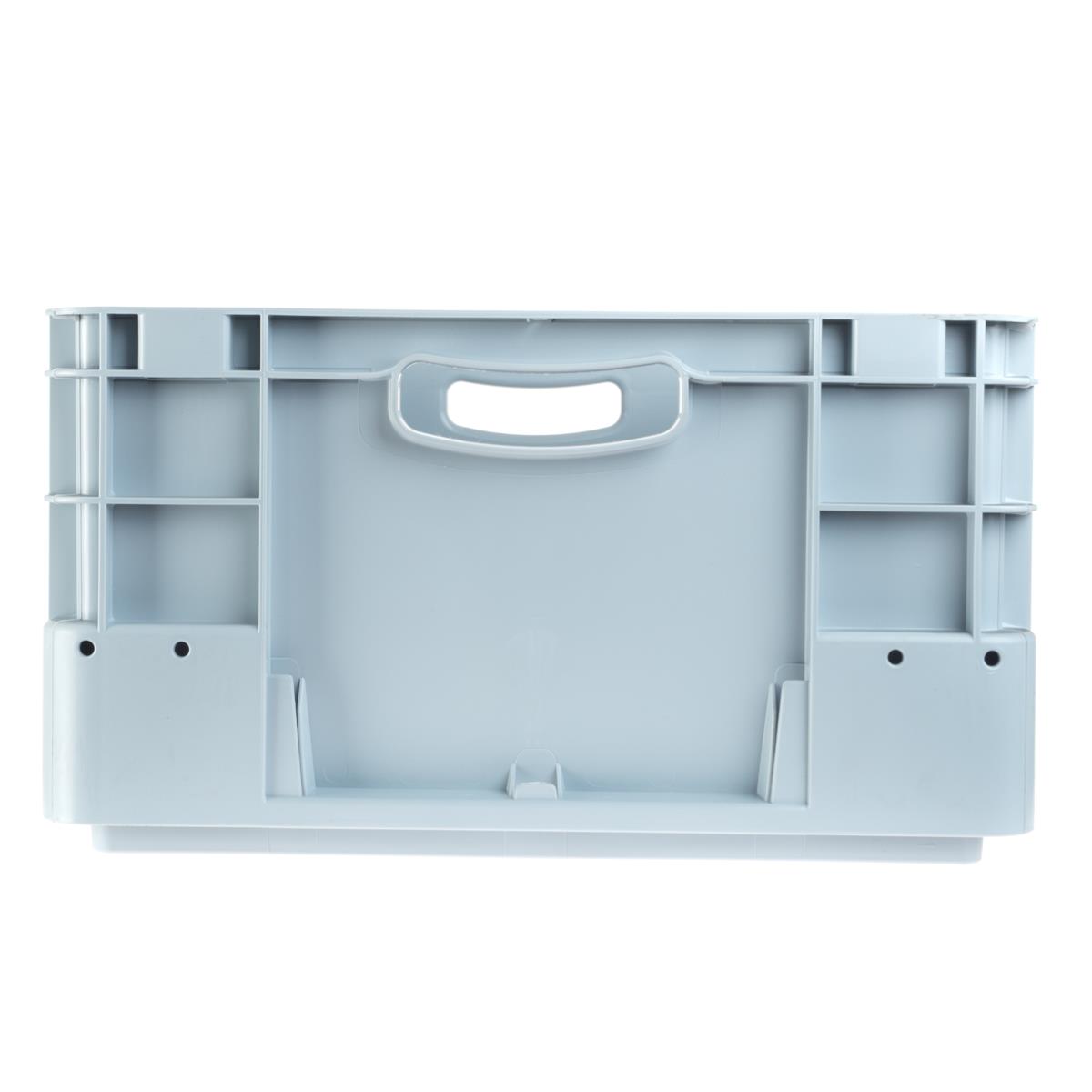 Euronorm Stapelbox, offene Handgriffe
