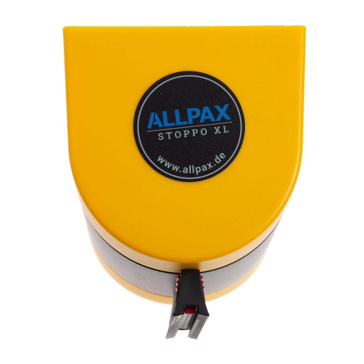 Stoppo XL Abgrenzungsband gelb-schwarz gestreift