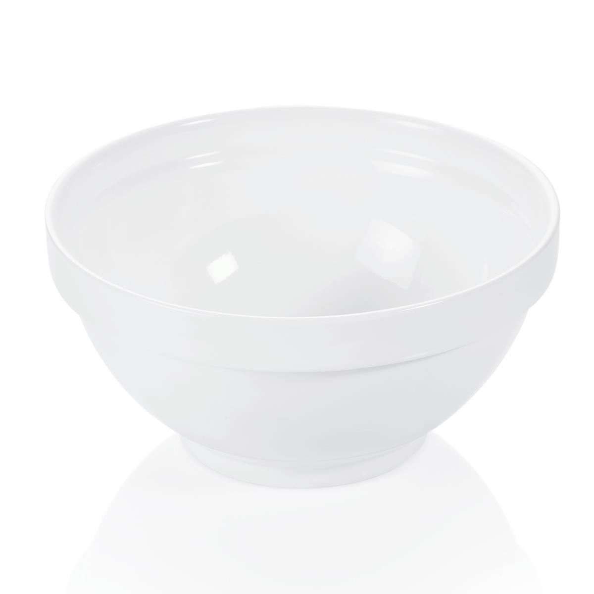 Schale aus Porzellan, Ø 25 cm, 3 l, 4er Set