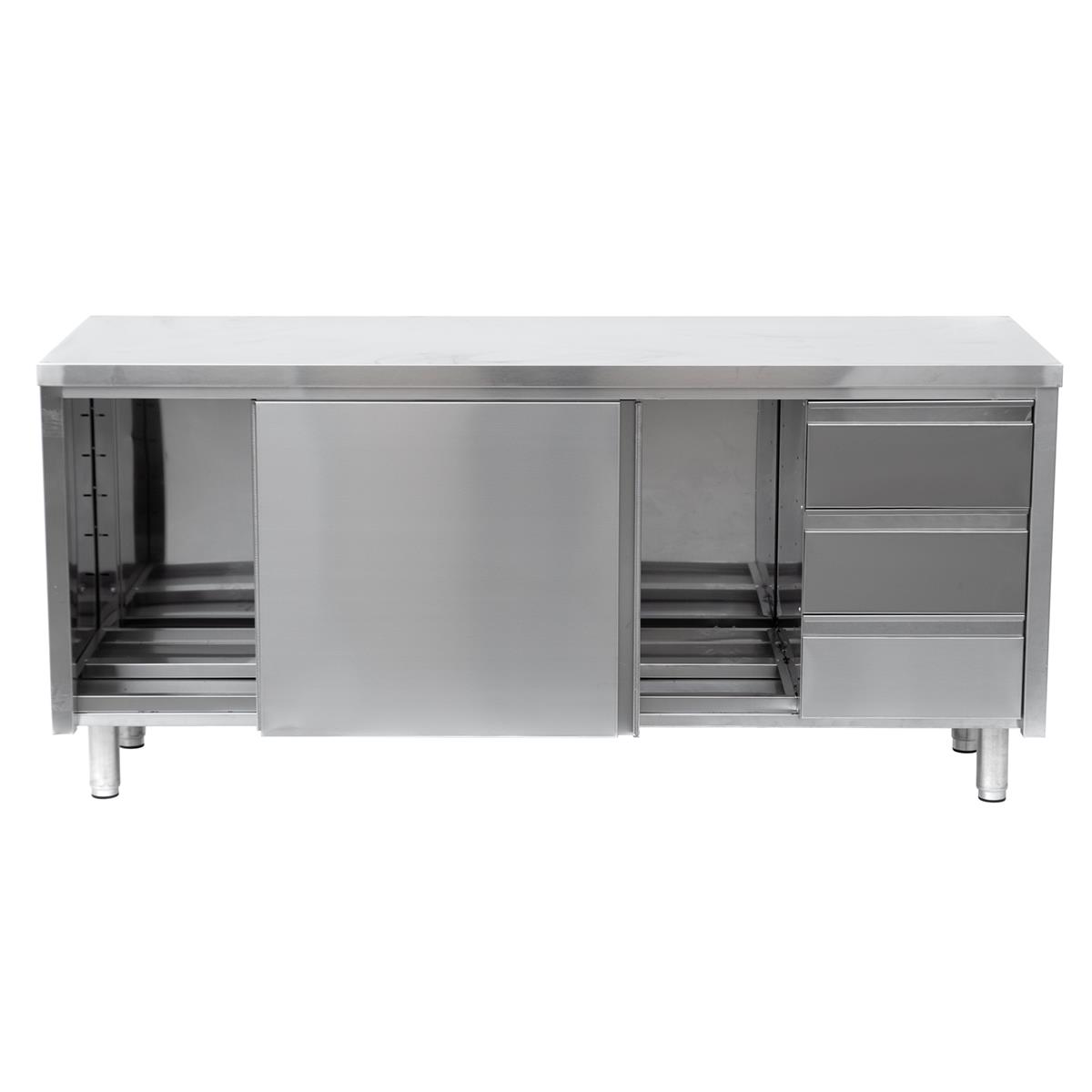 Edelstahlschrank