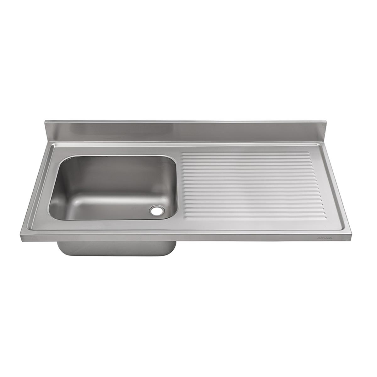 Spülabdeckung, Becken links