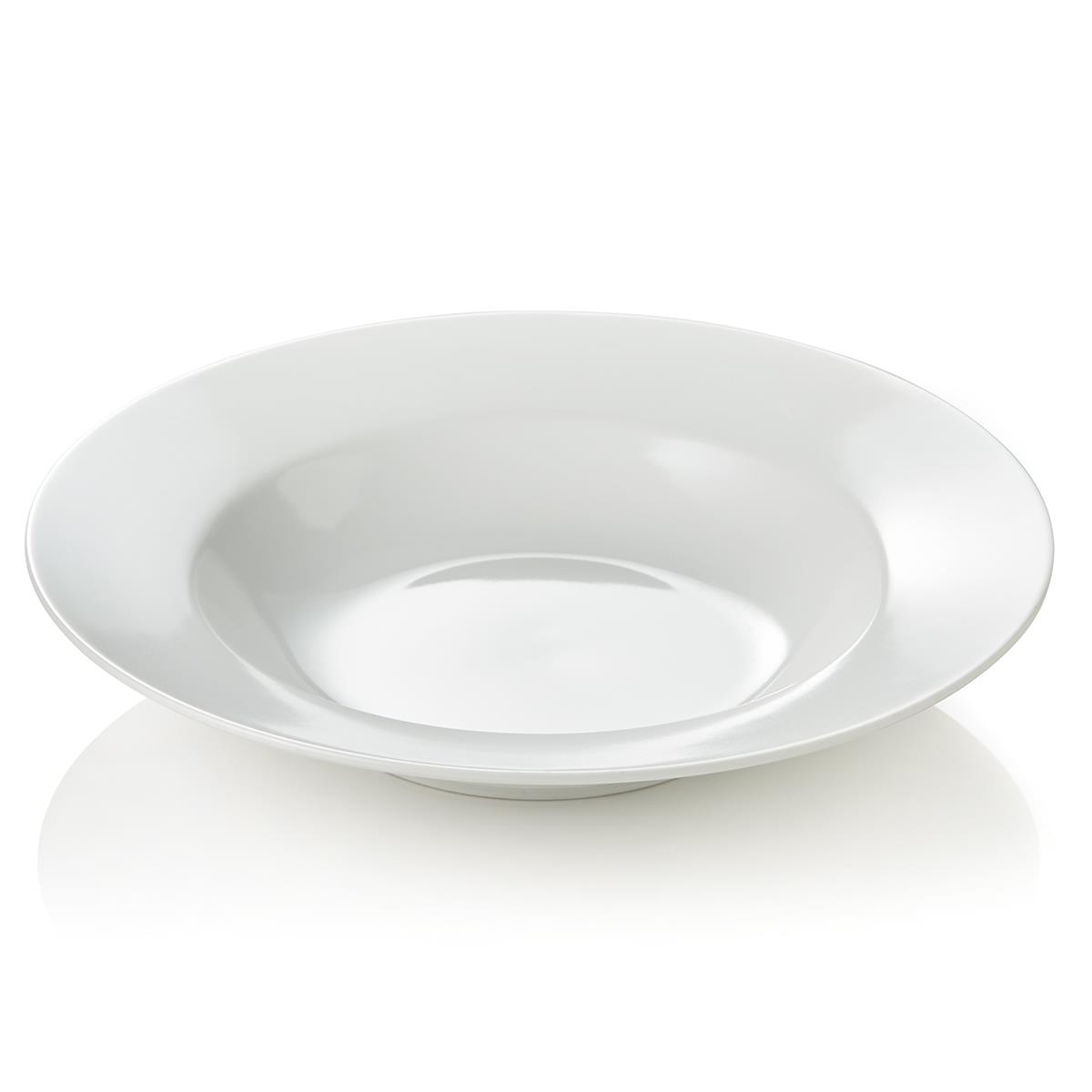 Teller tief, Porzellan, Ø 23 cm, 12 Stück