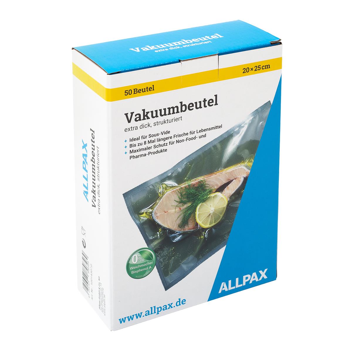 Vakuumbeutel goffriert