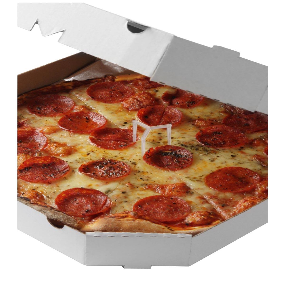 Pizza Abstandshalter Nutzung