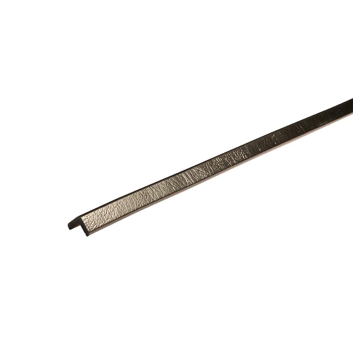 Knuffi Removable Eckschutz Typ E flach 1m Schaumstoff schwarz, gelb schwarz PU Schaum flexibel - Eckschutzprofil