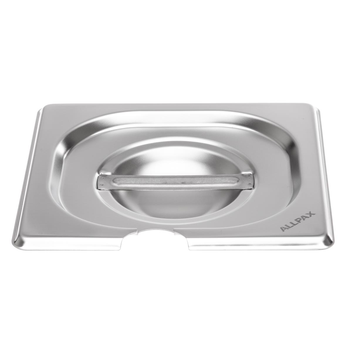 GN 1/6 Deckel mit Löffelaussparung