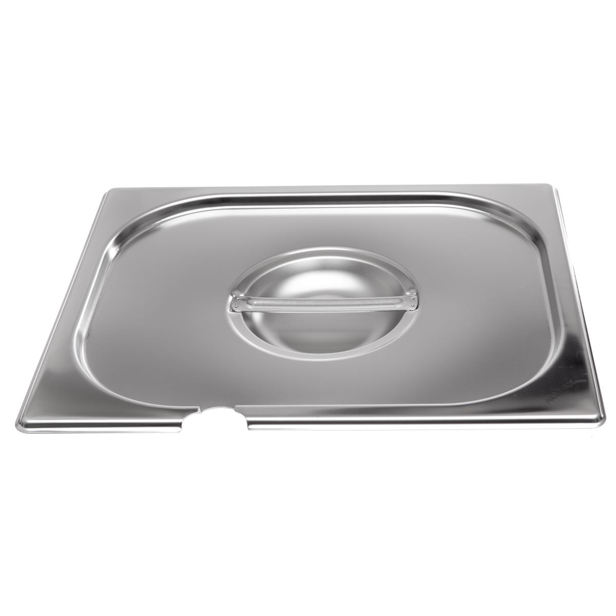 GN Deckel 1/2 mit Löffelaussparung