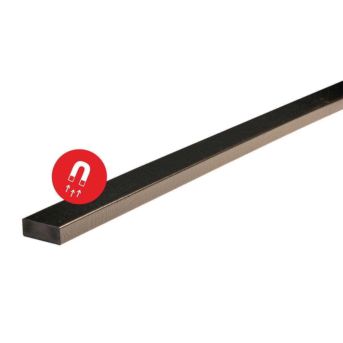 Knuffi Flächenschutz Typ D magnetisch 1m PU Schaumstoff gelb schwarz, rot weiß, schwarz, Kunststoff flexibel – Flächenschutzprofil kaufen