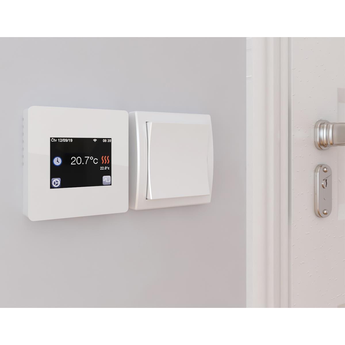 Großansicht der Bildergalerie Fußbodenheizung Thermostat Smart