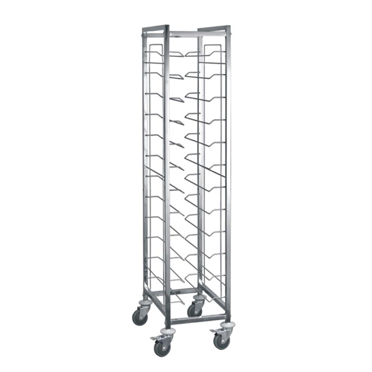Regalwagen mit 12 Schienen