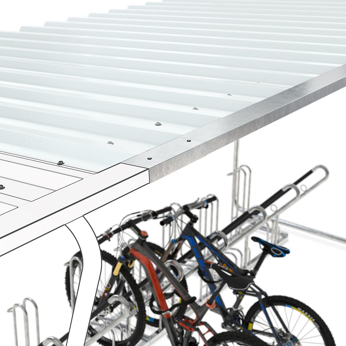 Überdachung / Fahrradüberdachung