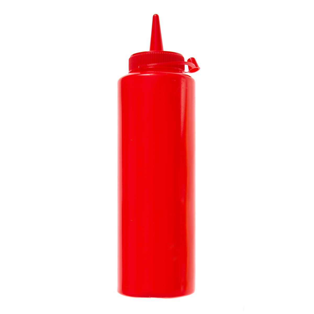 Quetschflasche in Rot