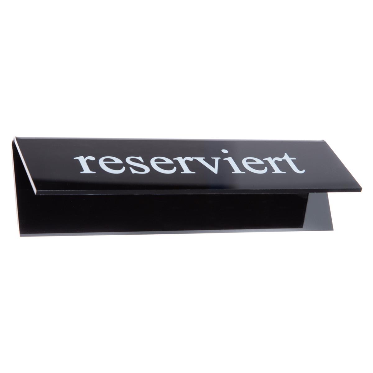 Tischschild reserviert