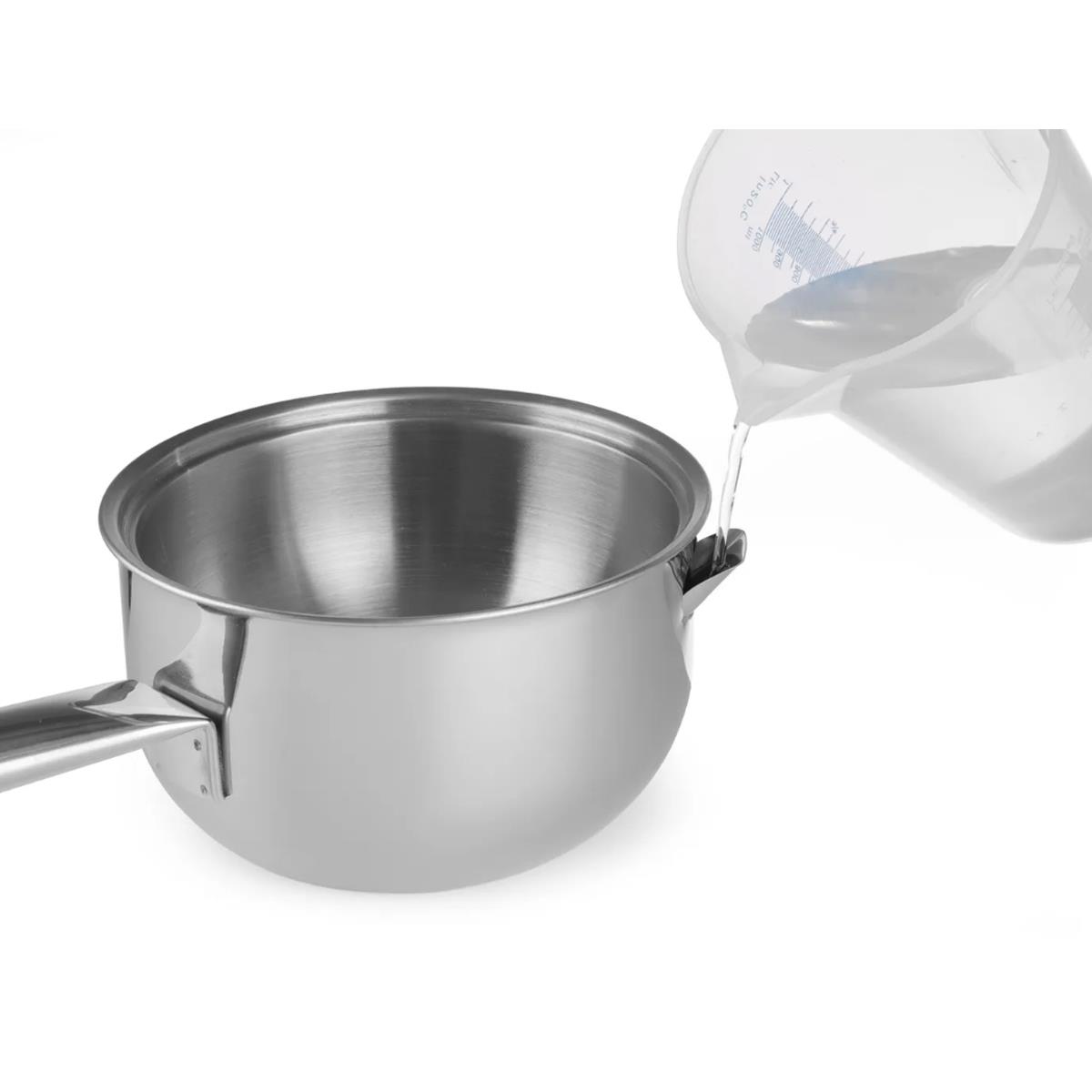 Bain-Marie Topf Edelstahl doppelwandig