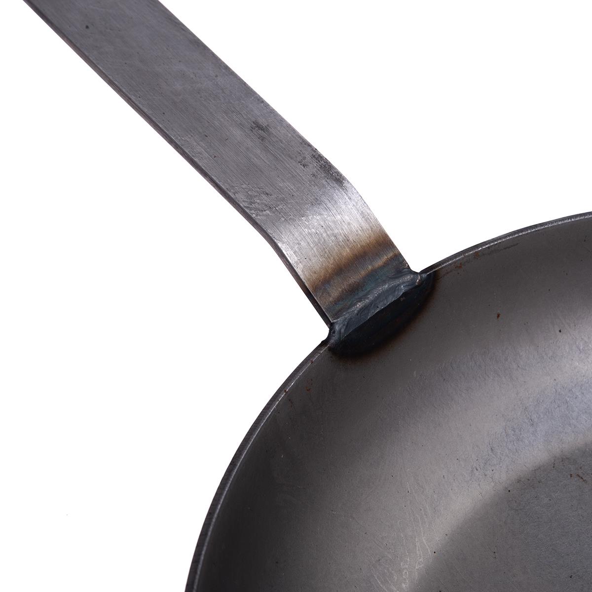 Pfanne geschweißter Griff