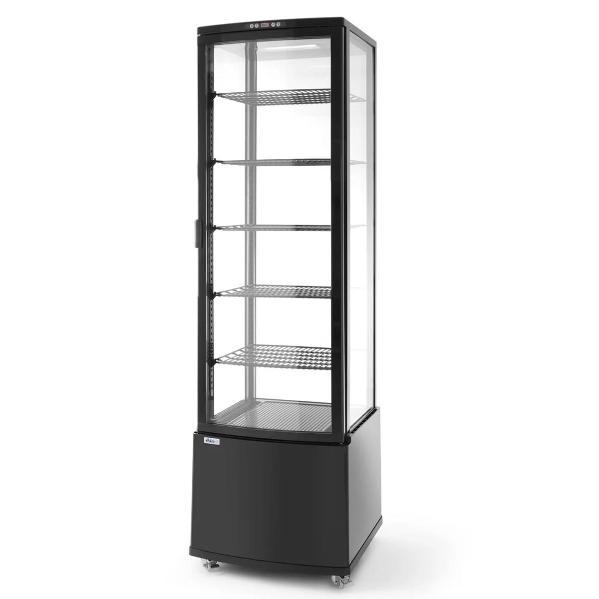 Hendi XL Kuchenvitrine 270 Liter schwarz