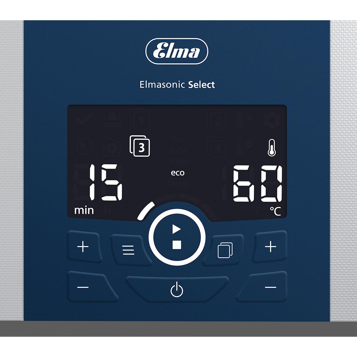 Ultraschallreiniger Display