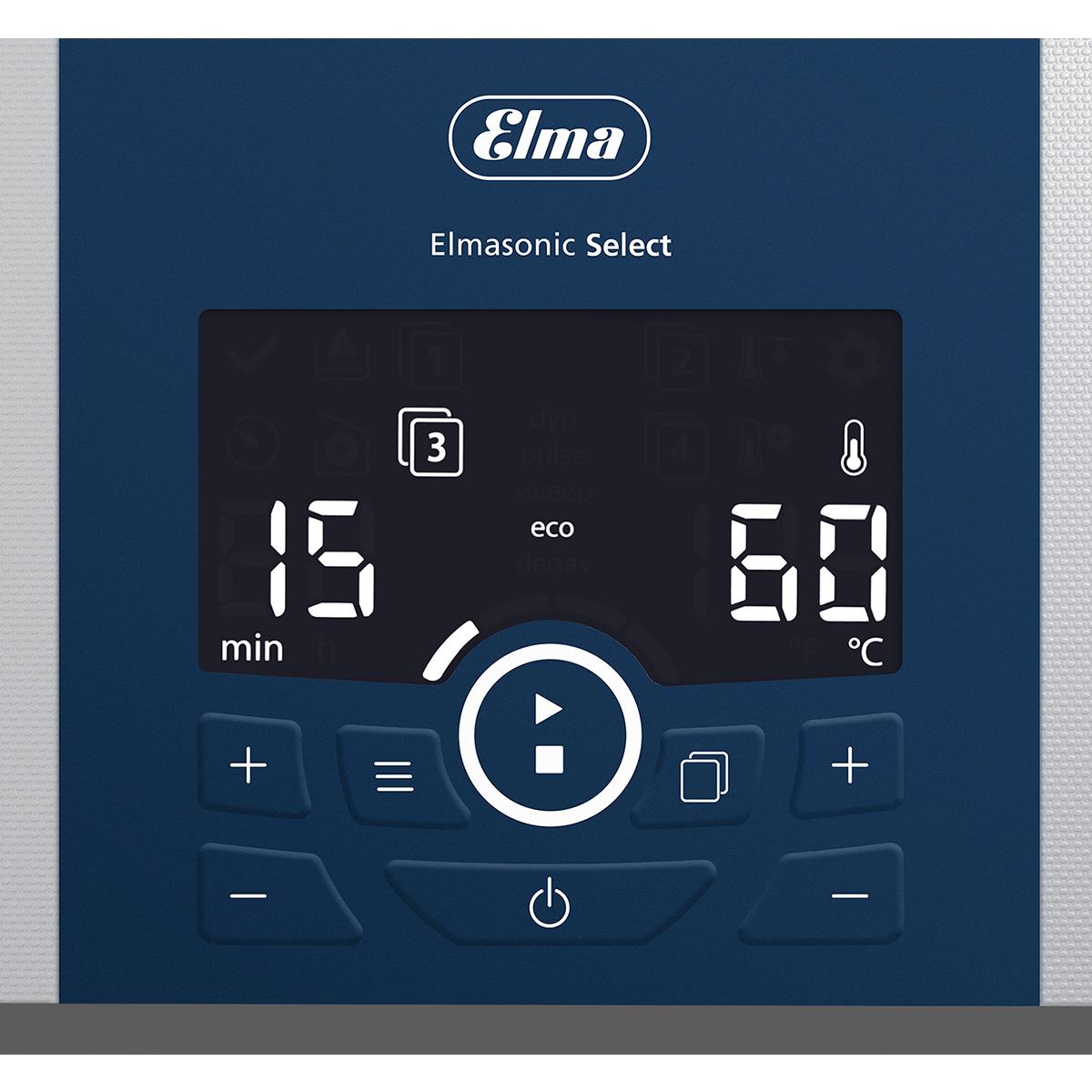 Ultraschallreiniger Display