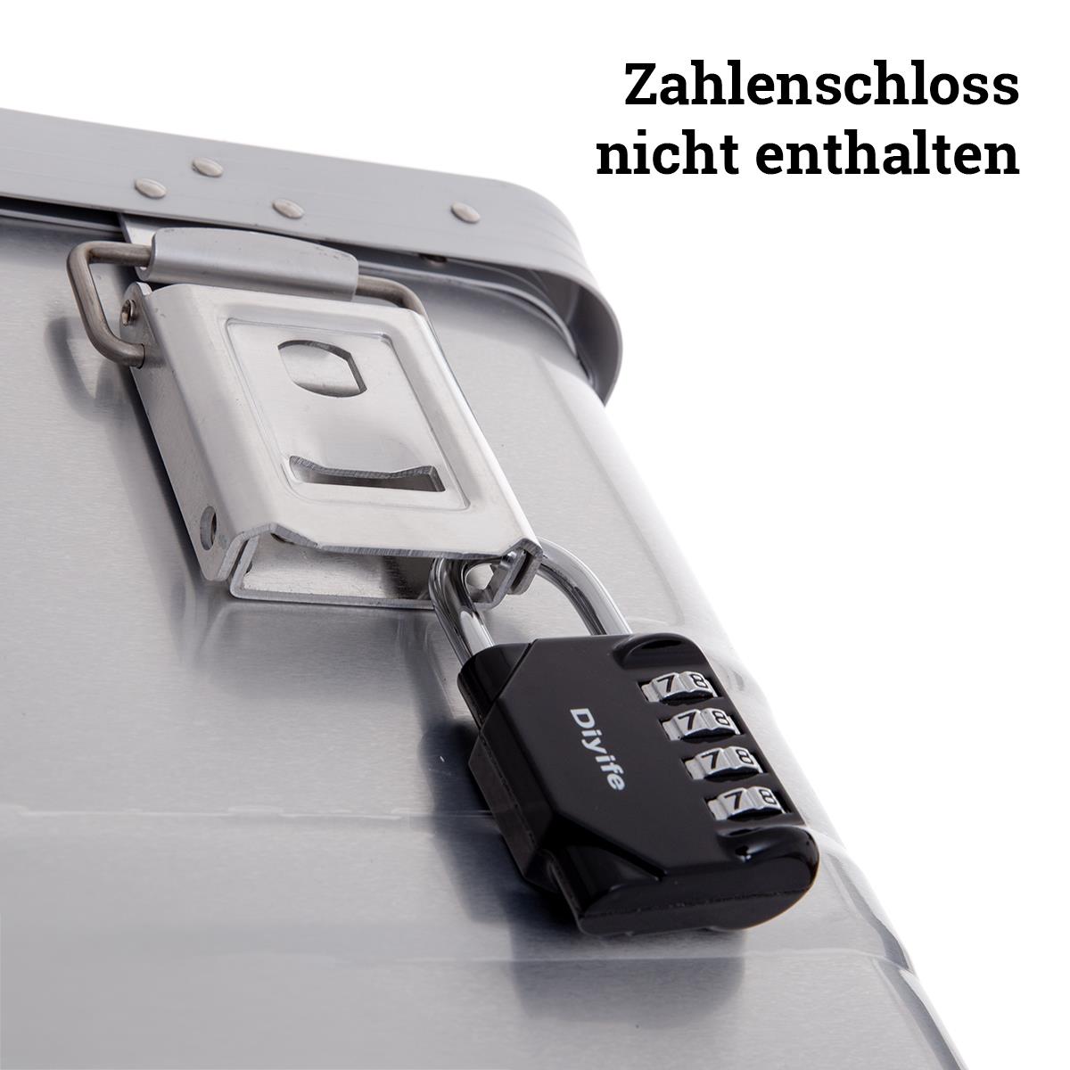 Alu Transportbox Zahlenschloss Beispiel