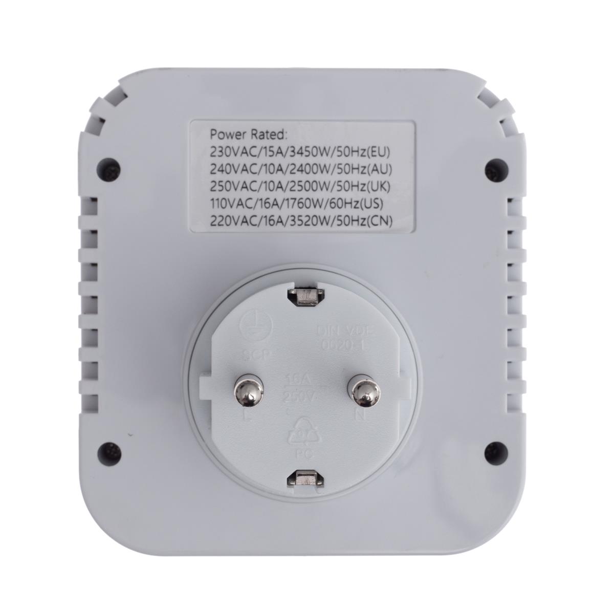 Thermostat Hinteransicht