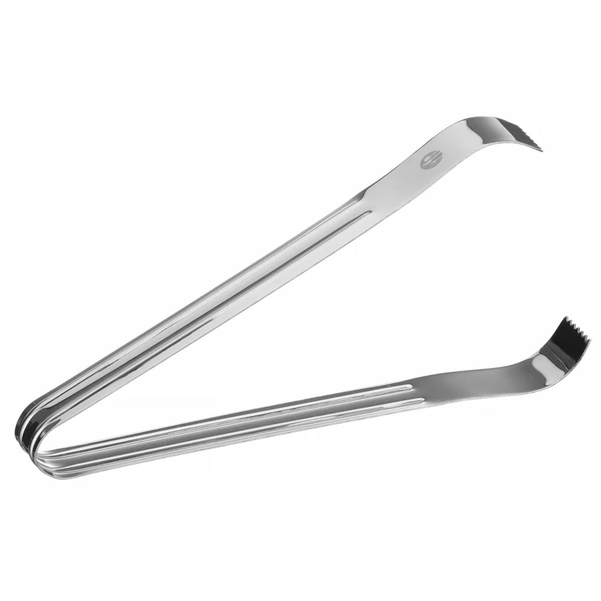 Eiswürfelzange Edelstahl 180 mm