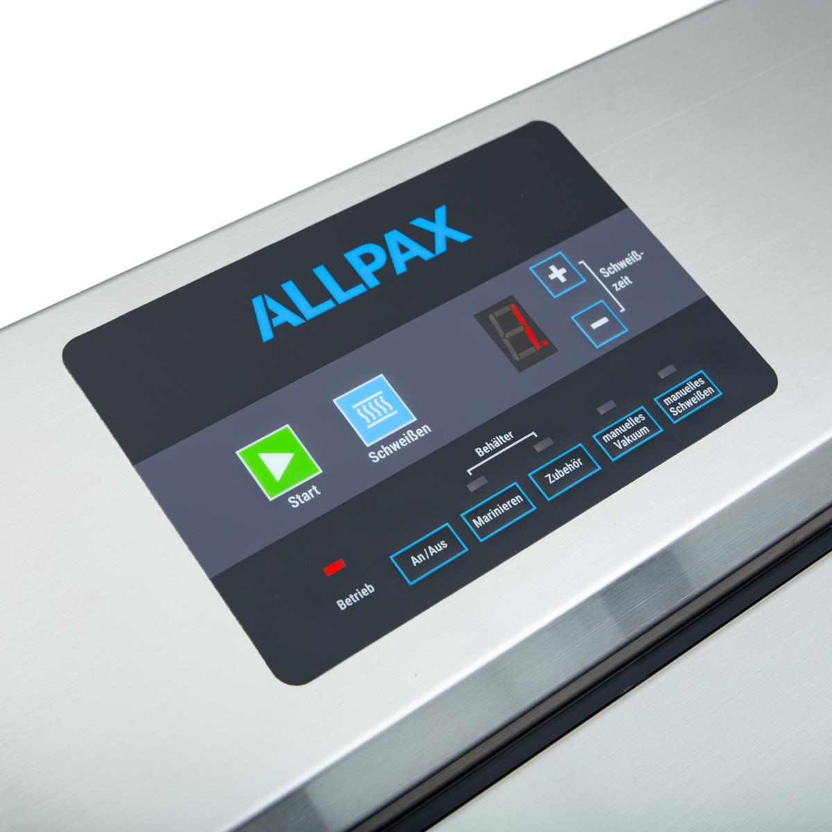 Vakuummaschine P 455 Display
