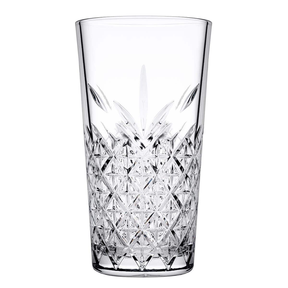 Longdrinkgläser 6er Set 360 ml 470 ml Ø 8 x 15 cm Ø 8,5 x 16 cm spülmaschinengeeignet stapelbar, Trinkgläser