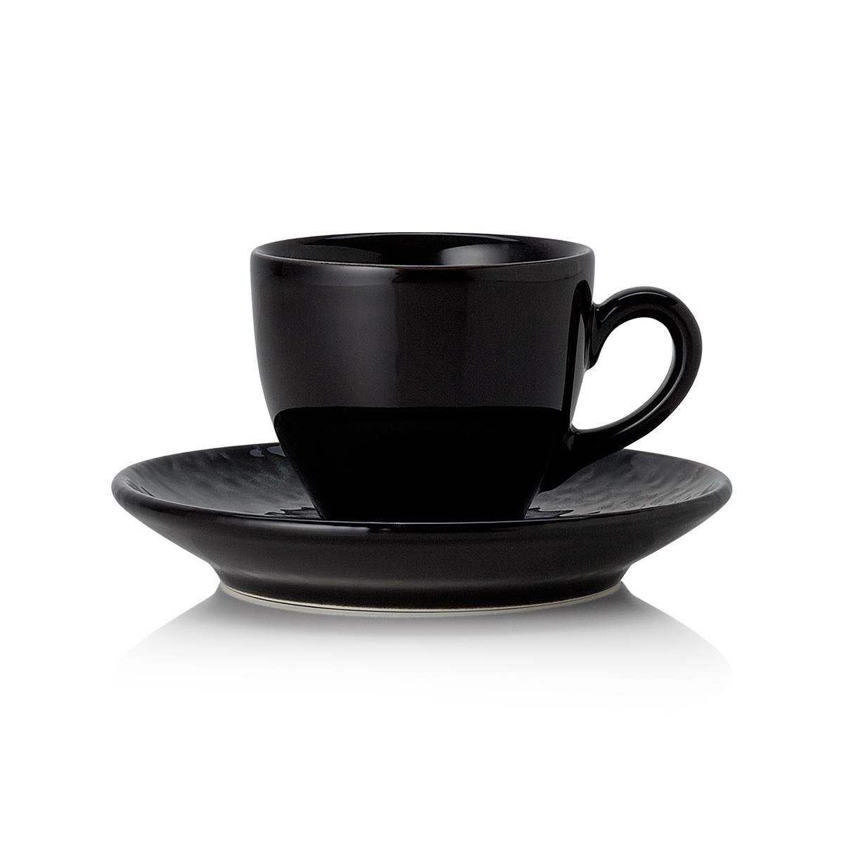 Espressotassen mit Unterteller Set 90 ml