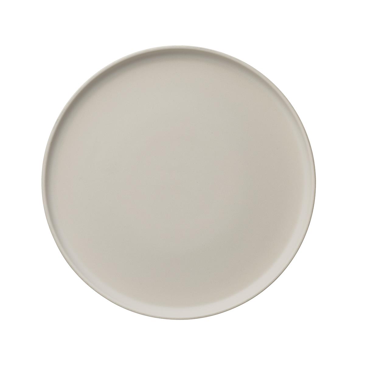 Teller Set Stoneware, 4-tlg., handmade, spülmaschinenfest, mikrowellen- & ofengeeignet, Made in Europe