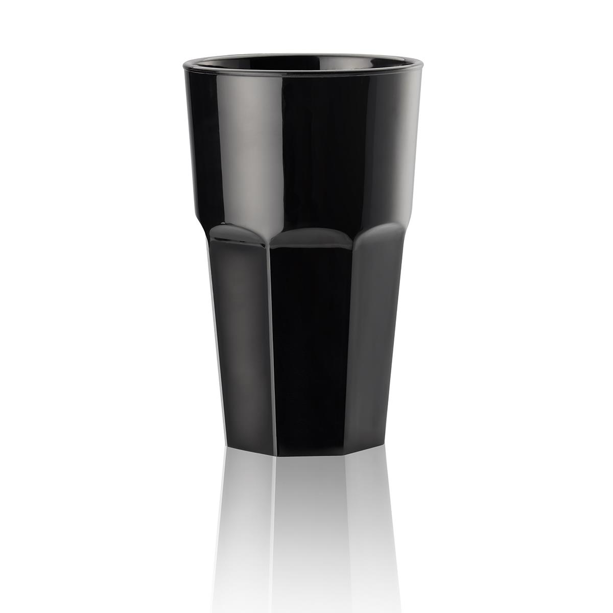 Longdrinkglas schwarz