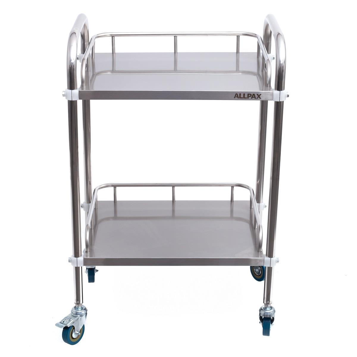 Laborwagen mit 2 Ablagen